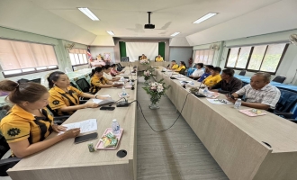 ร่วมประชุมปรึกษาหารือ ในการจัดงานประเพณีบุญบั้งไฟ ประจำปี 2568